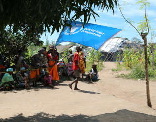 蒙特普埃兹帕尔马村的流离失所者。照片：世界粮食计划署/Yuri Andrade