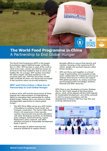 联合国世界粮食计划署在中国