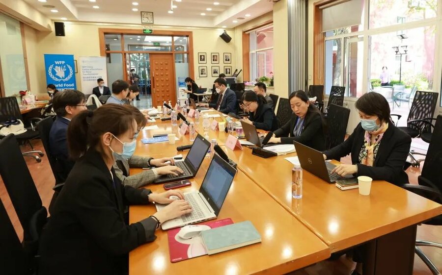 合作伙伴参与网站工作机制讨论会。照片©中国网