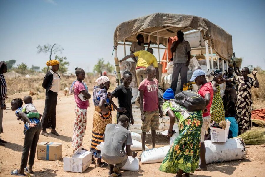 乌干达北部的难民定居点收容了来自南苏丹的难民。照片©WFP/Hugh Rutherford