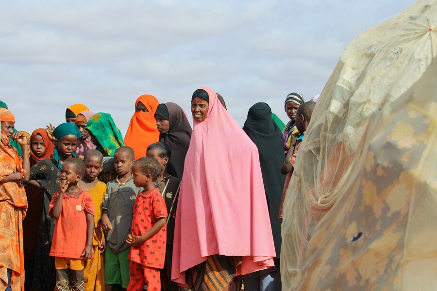 每周有多达150人抵达Kabasa营地。他们因为冲突和干旱失去了一切。照片©WFP/Patrick Mwangi