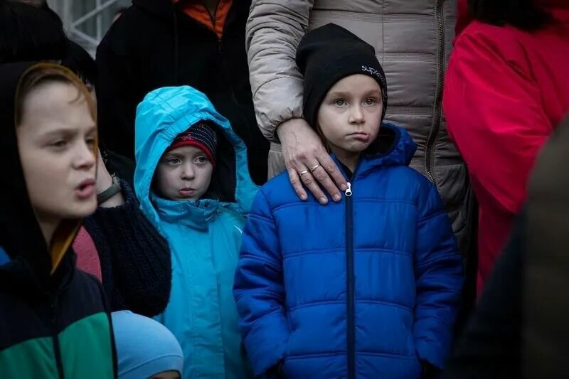 冲突导致超过500万乌克兰人在国内流离失所，800万人在欧洲各地寻求避难。照片© WFP/Marco Frattini