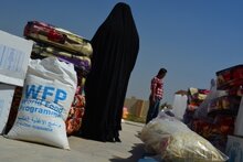 世界粮食计划署向超过70万伊拉克流离失所民众提供挽救生命的粮援